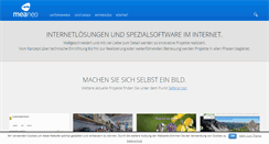 Desktop Screenshot of meaneo.de